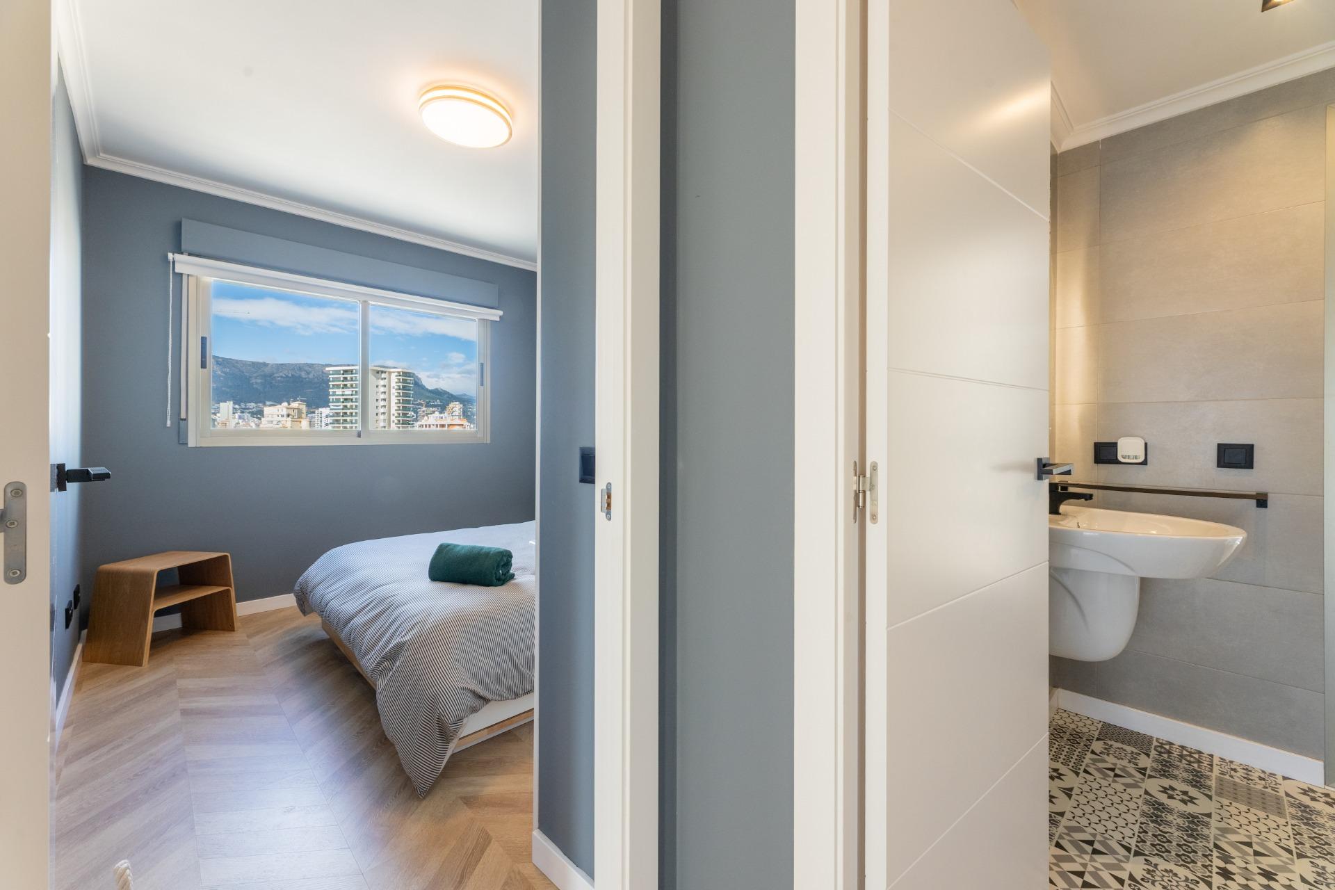 Eckwohnung mit Meer- und Bergblick – Calpe