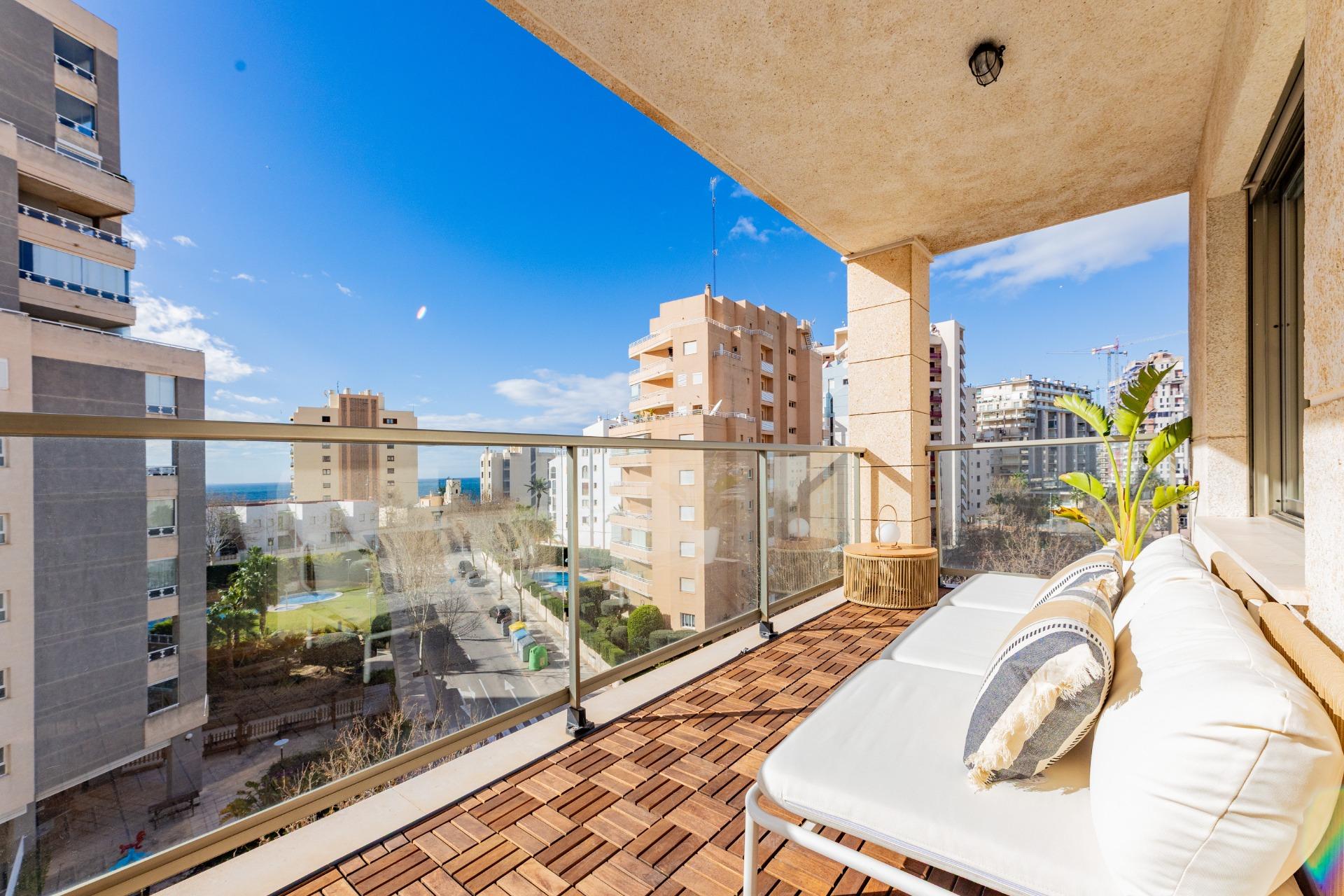 Eckwohnung mit Meer- und Bergblick – Calpe
