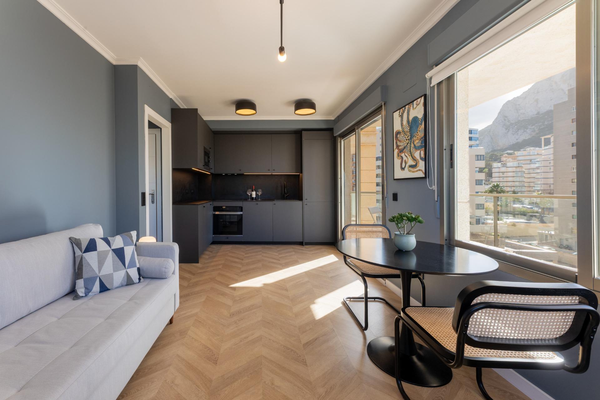 Eckwohnung mit Meer- und Bergblick – Calpe