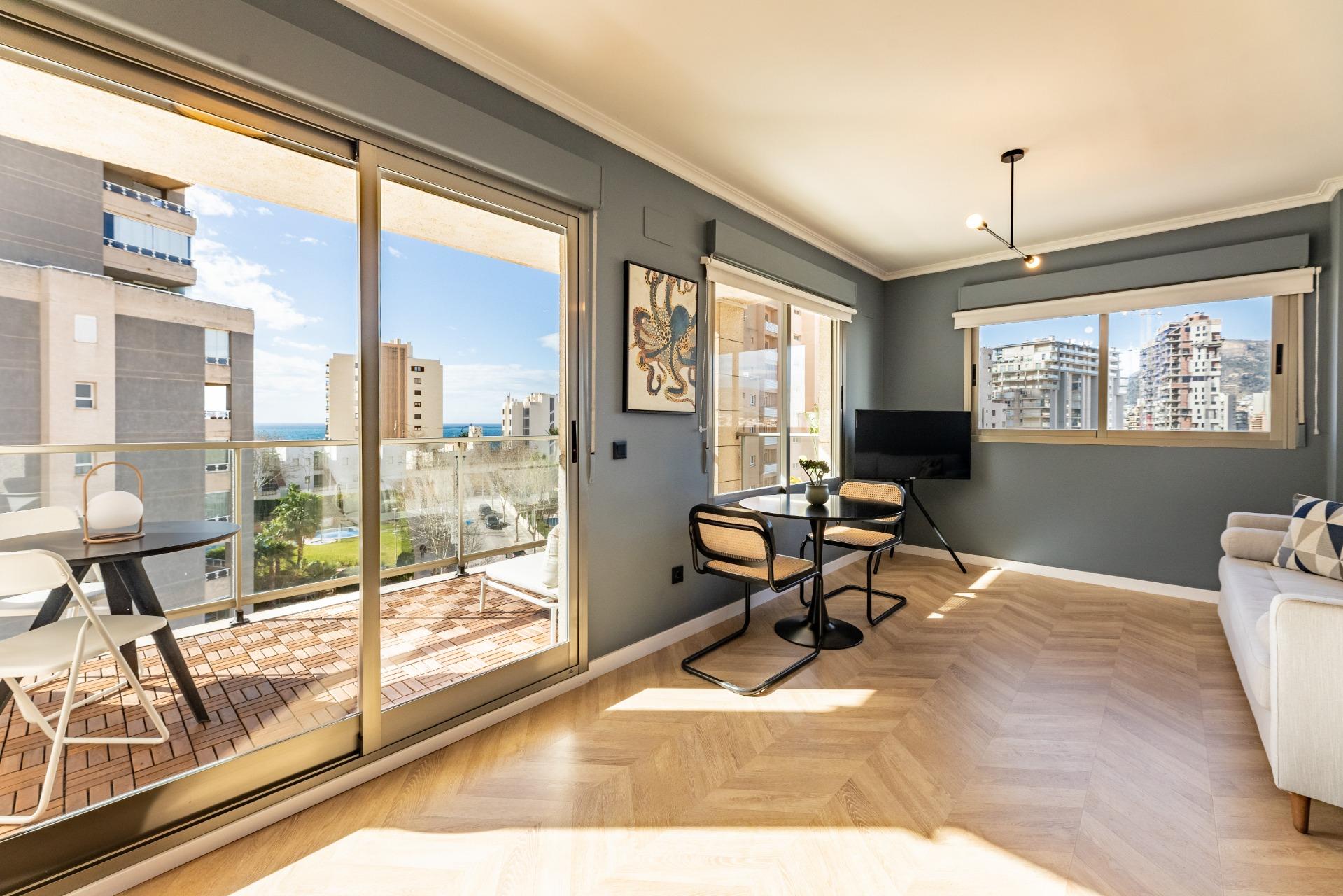 Eckwohnung mit Meer- und Bergblick – Calpe